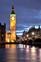 South Side Big Ben, London, Great Britain