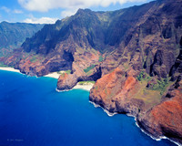 Cliffs Na Pali Coast, Kauai, Hawaii